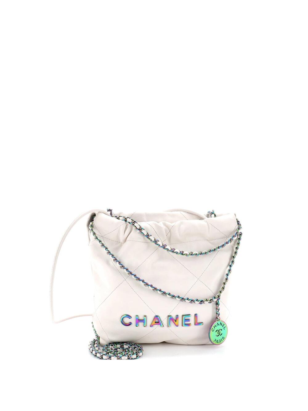Chanel 22 Chain Hobo Quilted Calfskin #256599C49B